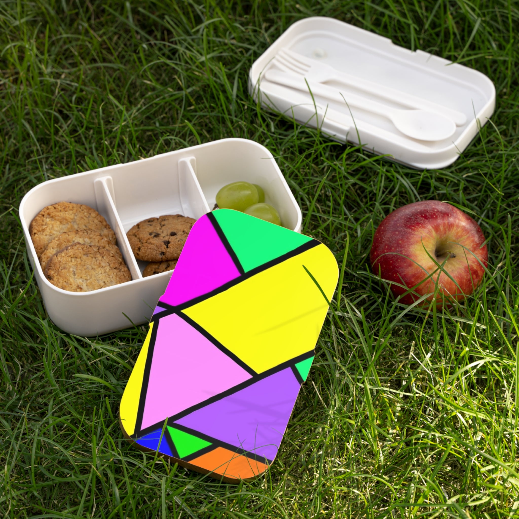Bento Lunch Box — Colourful Bright Japanese-Style Meal Box