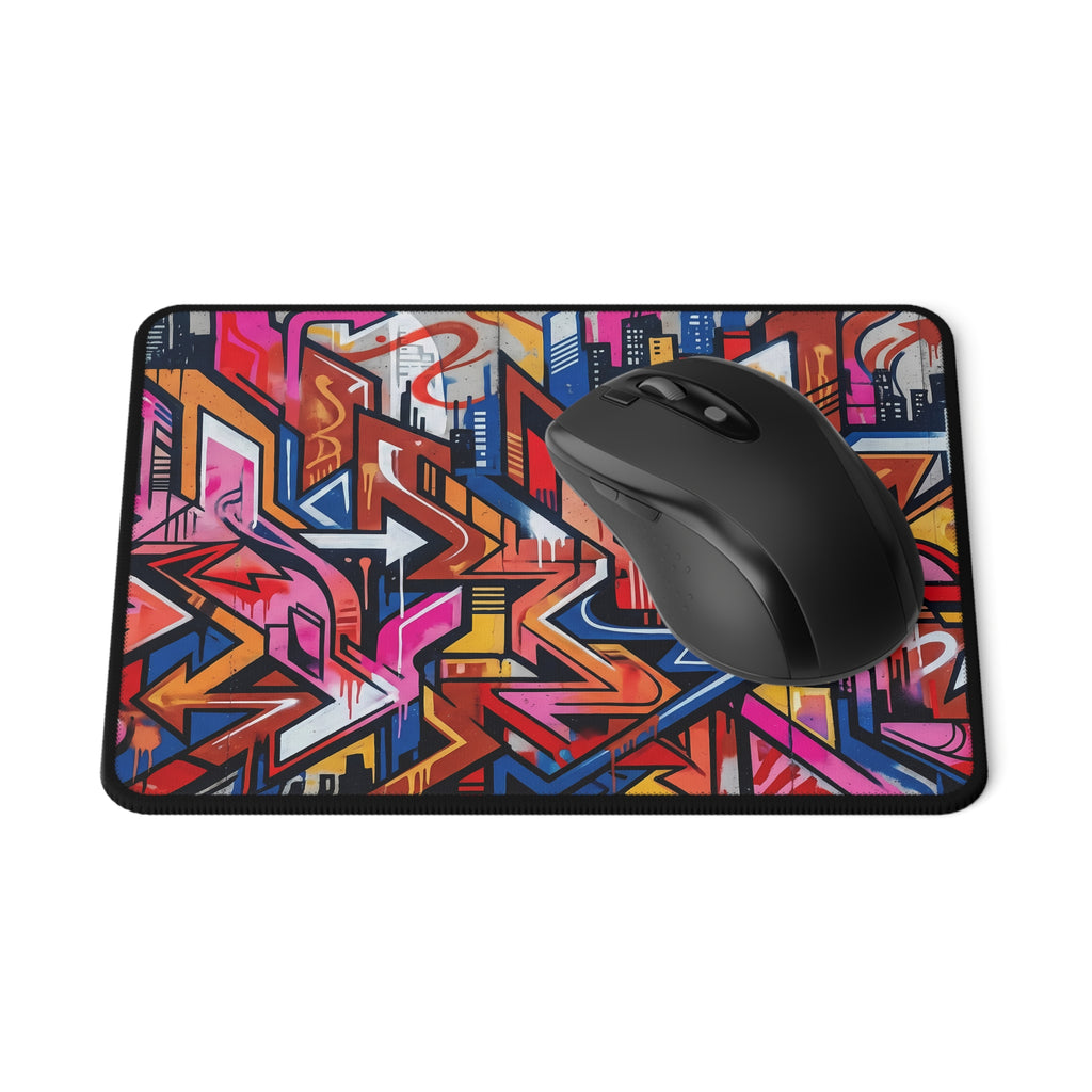 Graffiti Street Art Mouse Pad — Non‑Slip Gaming Desk Mat