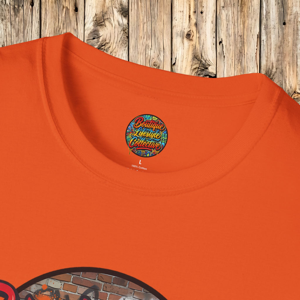 Soft Cotton Tee - Boutique Lifestyle Collective Unisex Urban Graffiti T-Shirt - Portal Design