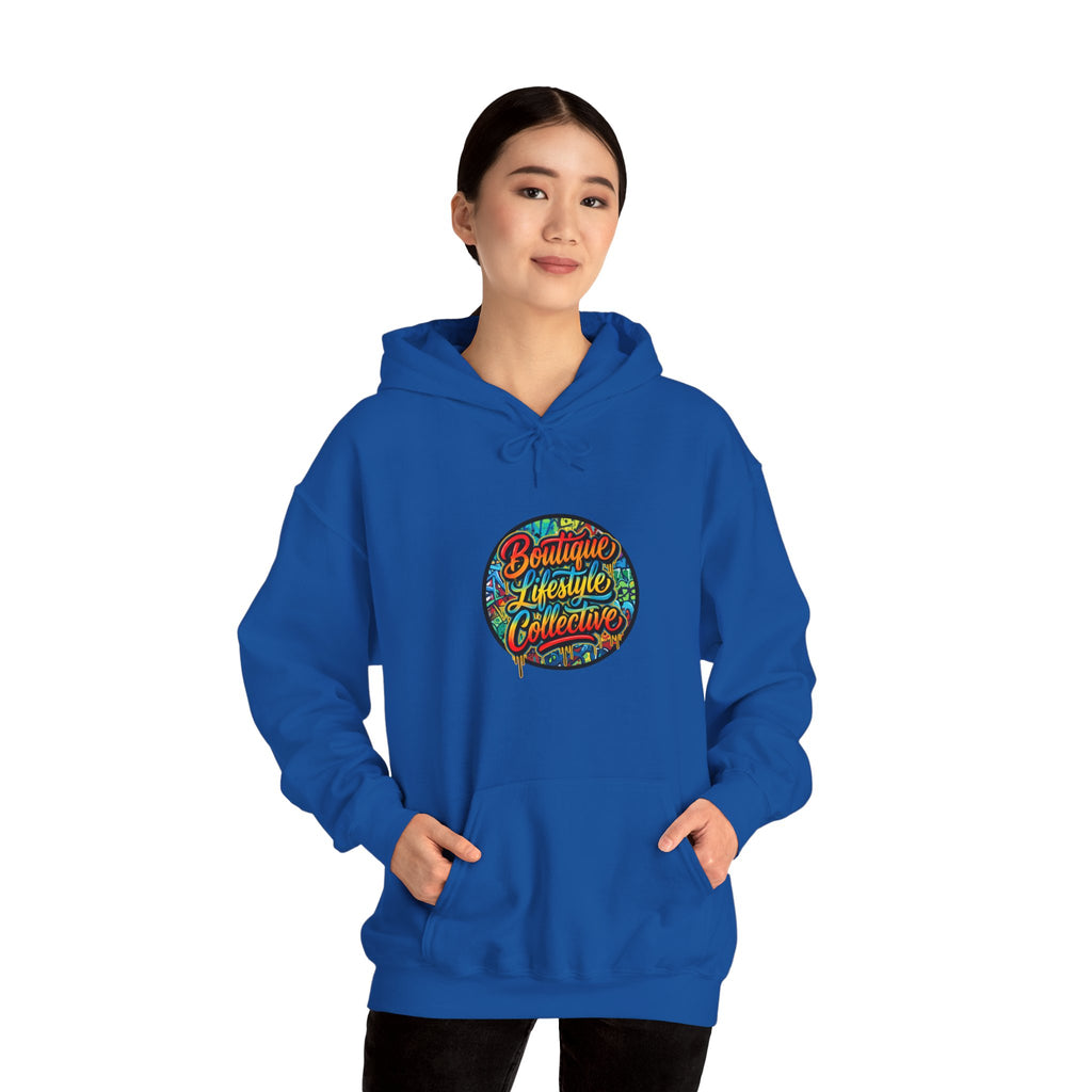 Heavy Blend Hoodie - Boutique Lifestyle Collective Unisex Urban Graffiti Hoodie - Original Design
