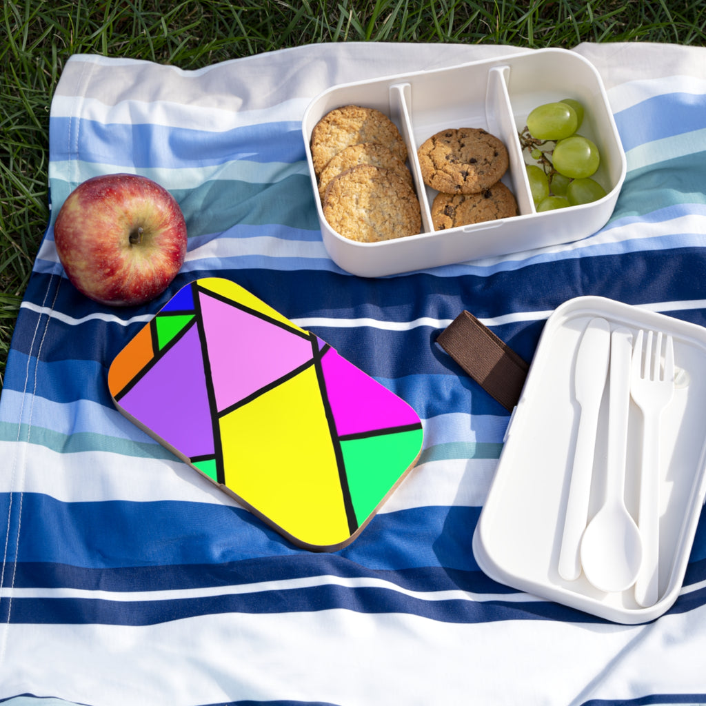 Bento Lunch Box — Colourful Bright Japanese-Style Meal Box