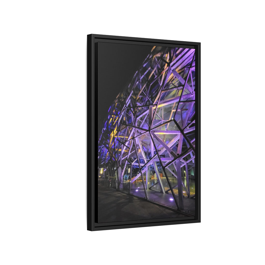 Framed Matte Canvas Engineering Masterpiece - Urban Wall Art