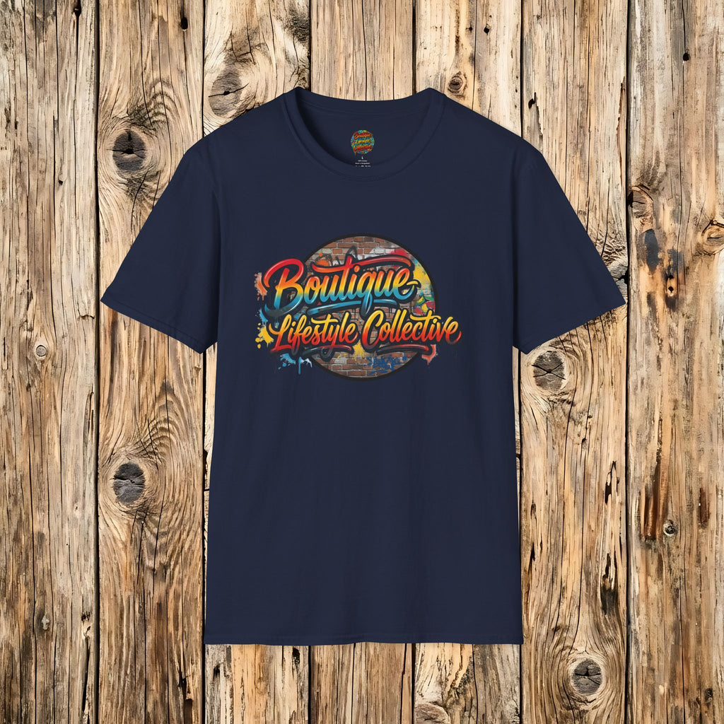 Soft Cotton Tee - Boutique Lifestyle Collective Unisex Urban Graffiti T-Shirt - Portal Design