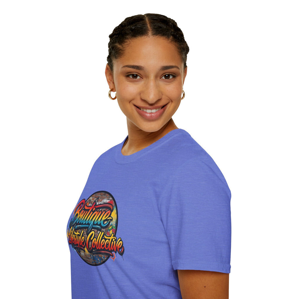 Soft Cotton Tee - Boutique Lifestyle Collective Unisex Urban Graffiti T-Shirt - Portal Design