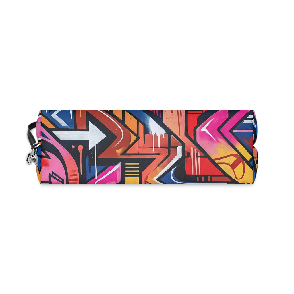 Colorful Graffiti Makeup Bag | Urban Street Art Cosmetic Pouch