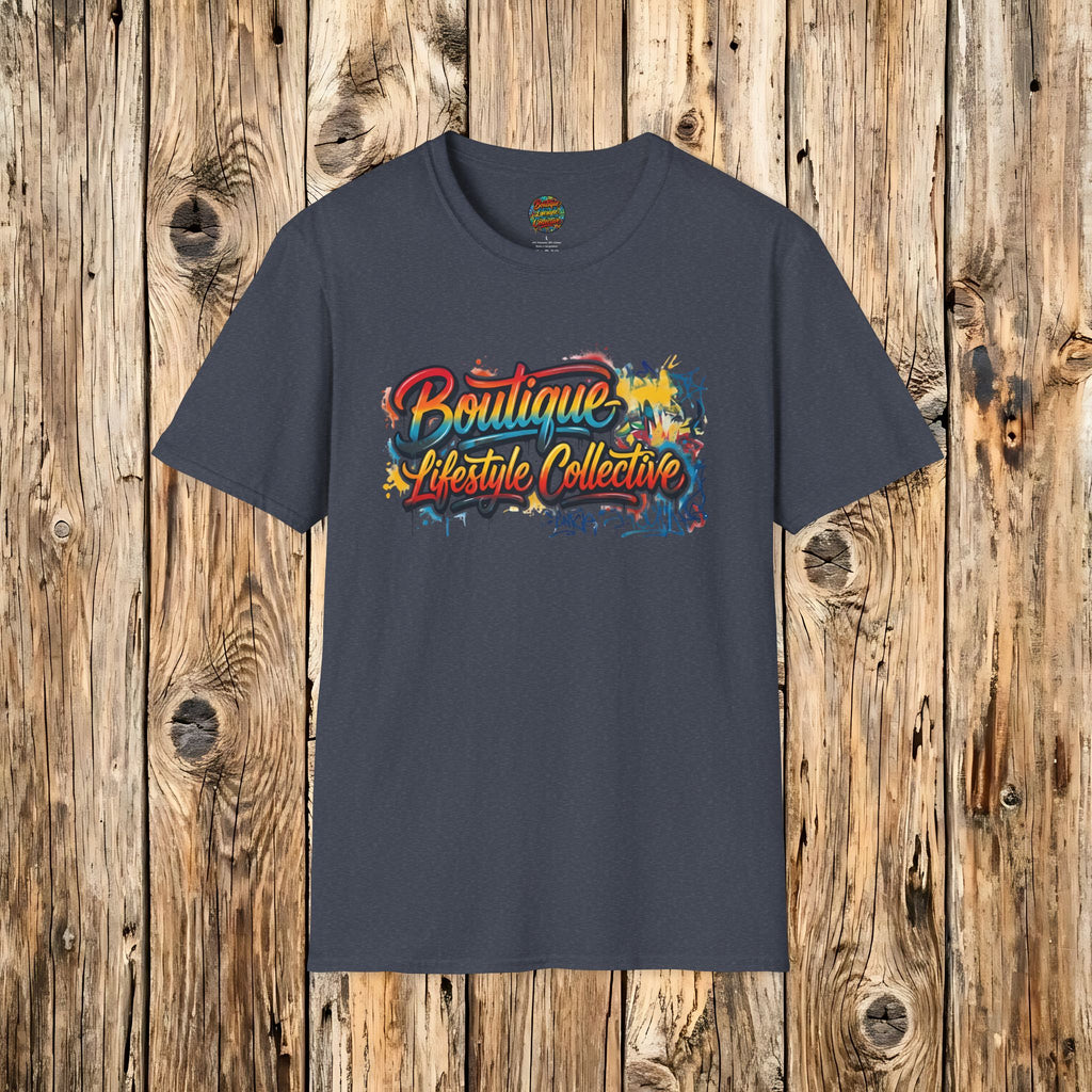 Soft Cotton Tee - Boutique Lifestyle Collective Unisex Urban Graffiti T-Shirt - Classic Design