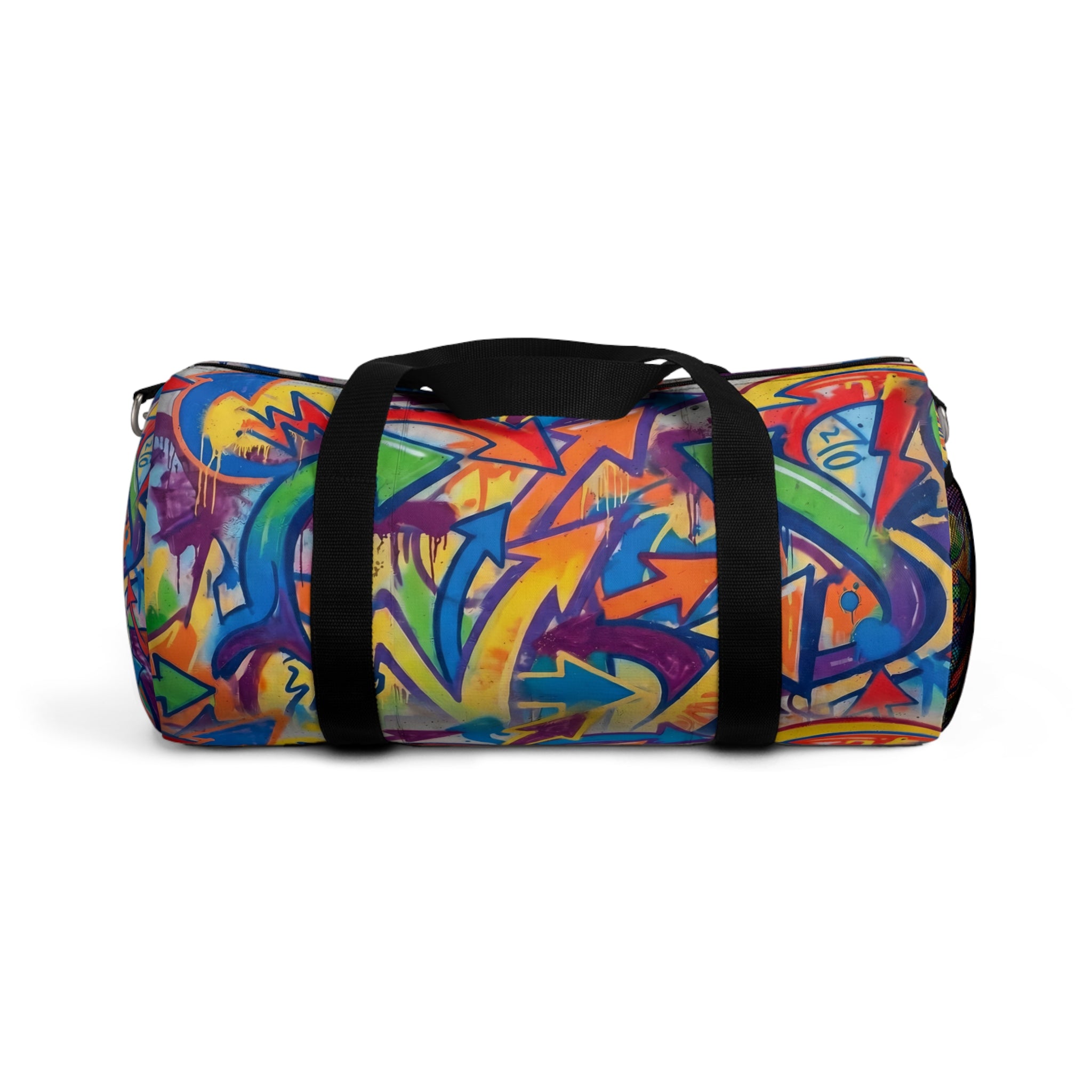 Graffiti Street Art Duffel Bag — Colorful Urban Travel Gym Bag