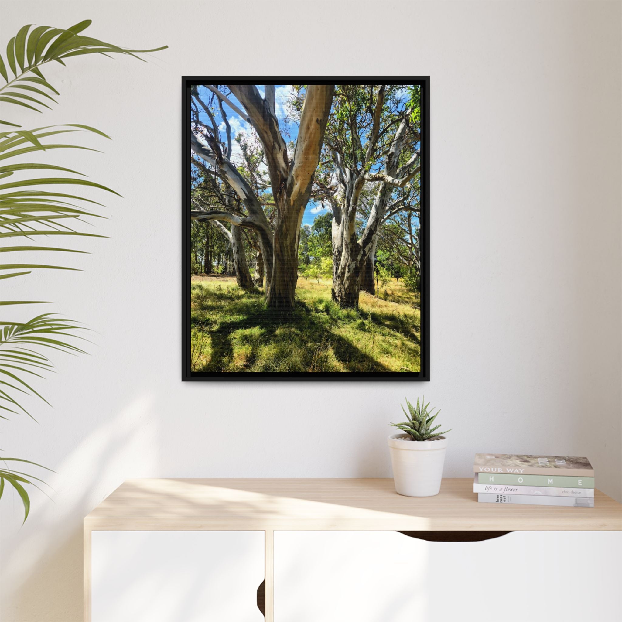 Framed Matte Canvas - Australian Bush Wall Art