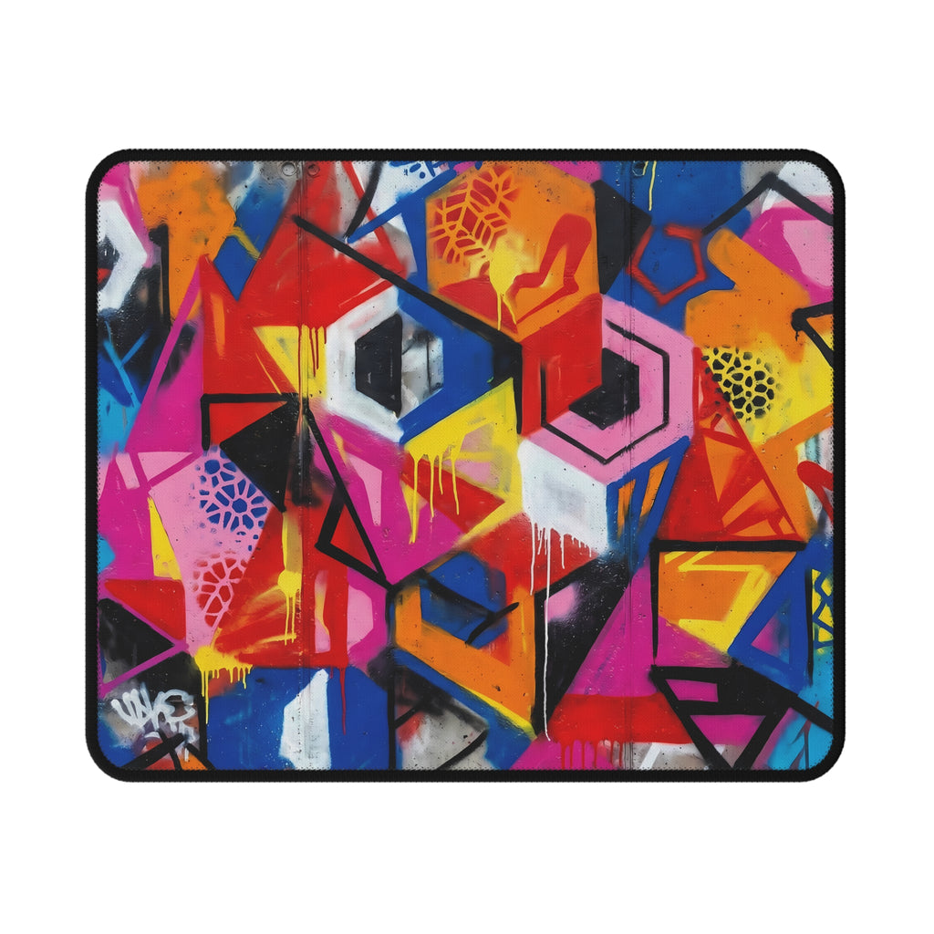 Gaming Mouse Pad — Vibrant Graffiti Street Art Design