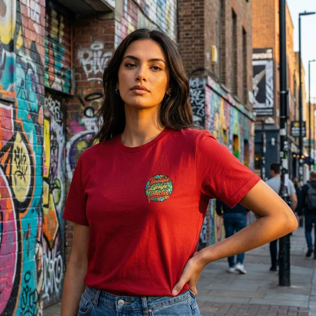 Soft Cotton Tee - Boutique Lifestyle Collective Unisex Urban Graffiti T-Shirt - Original Design