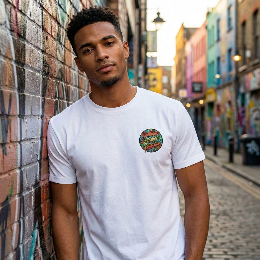 Soft Cotton Tee - Boutique Lifestyle Collective Unisex Urban Graffiti T-Shirt - Original Design