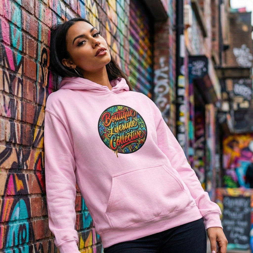 Heavy Blend Hoodie - Boutique Lifestyle Collective Unisex Urban Graffiti Hoodie - Original Design