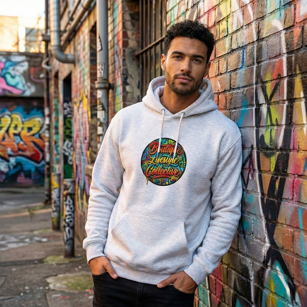 Heavy Blend Hoodie - Boutique Lifestyle Collective Unisex Urban Graffiti Hoodie - Original Design
