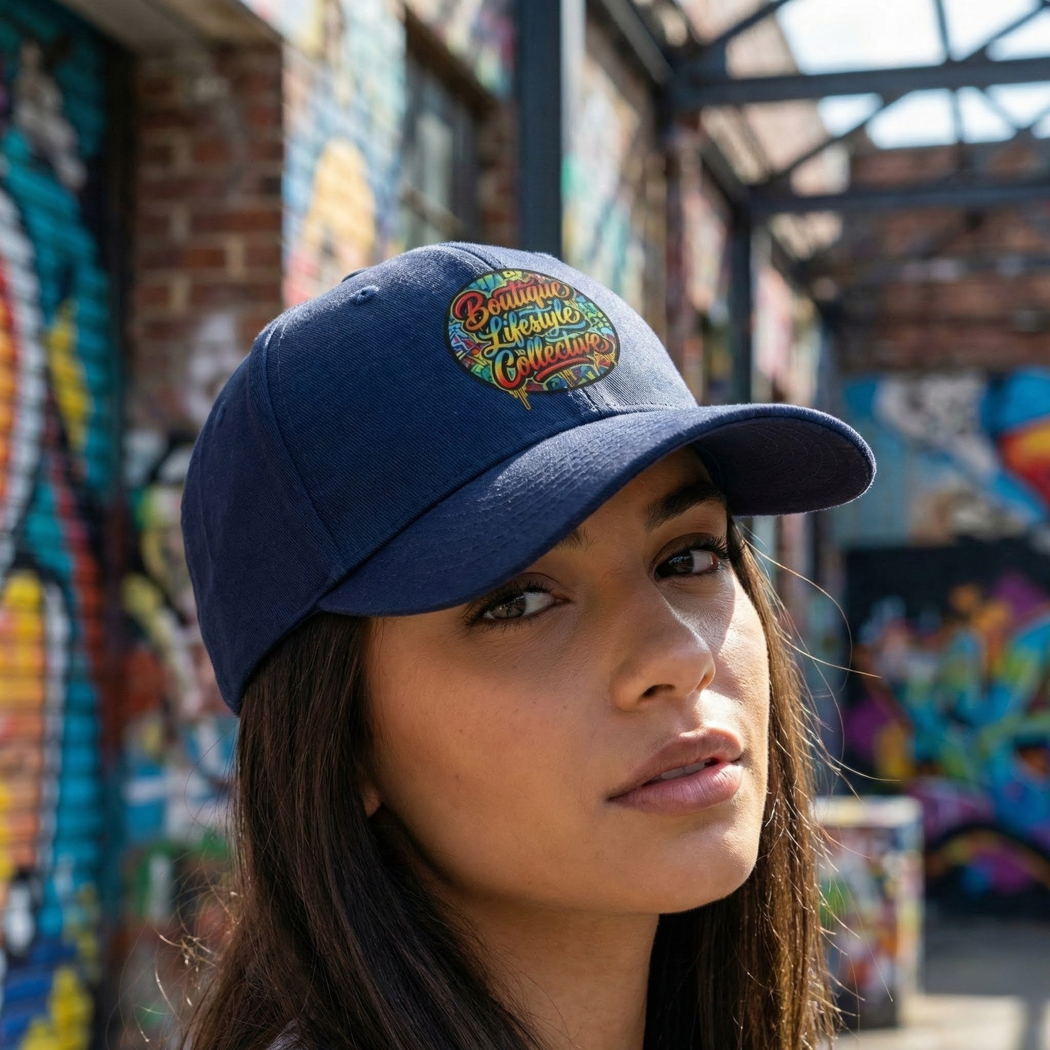 Boutique Lifestyle Collective Graffiti Baseball Cap - Original Design