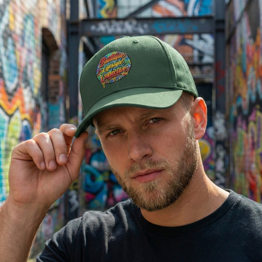 Boutique Lifestyle Collective Graffiti Baseball Cap - Original Design