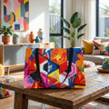 Colorful Graffiti Weekender Tote Bag | Urban Art Tote