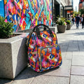Colorful Graffiti Design Multifunctional Diaper Backpack
