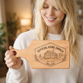 Official Homeowner EST 2026 Wooden Cutting Board | Engraved Housewarming Gift, Modern Style