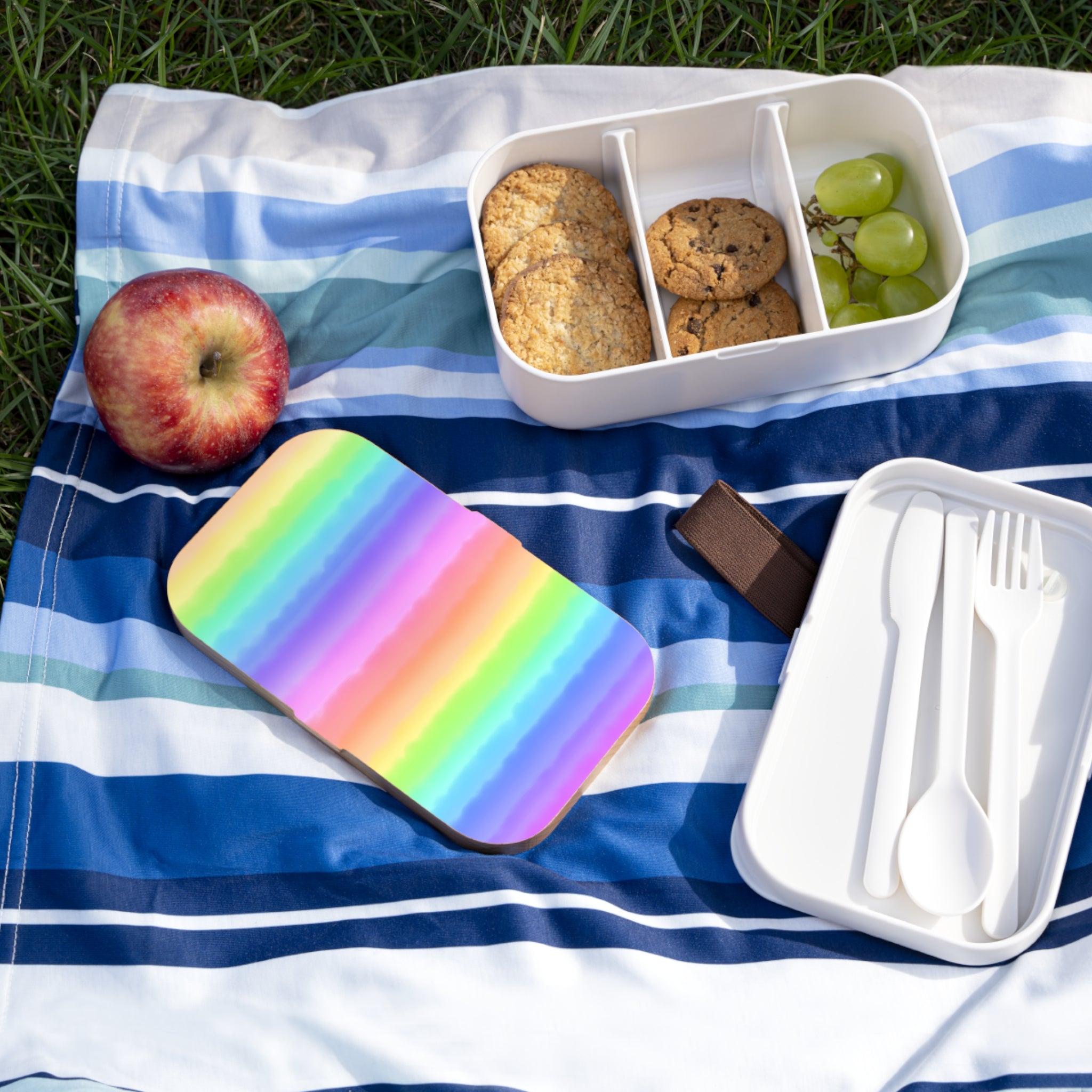 Bento Lunch Box — Colourful Bright Japanese-Style Meal Box