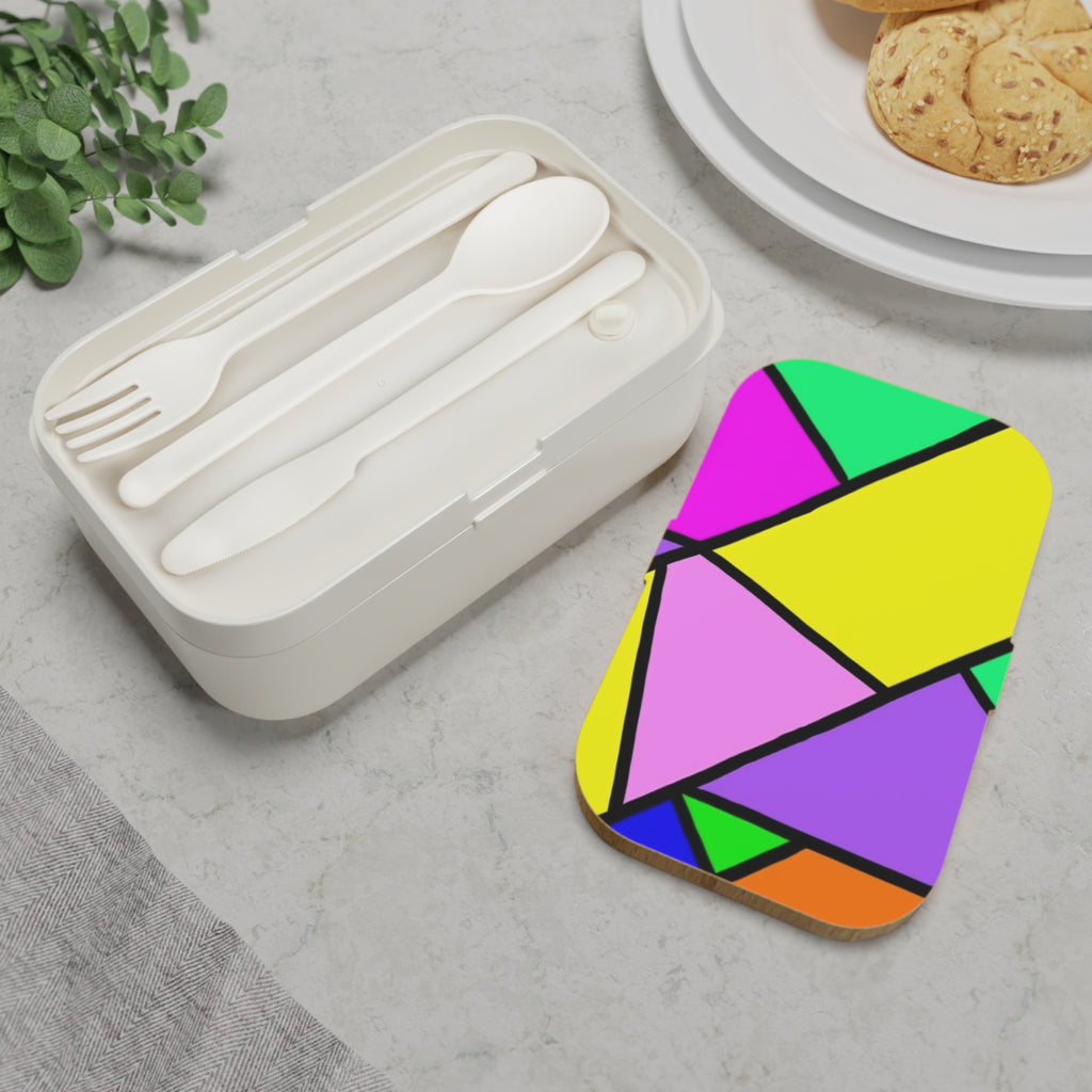 Bento Lunch Box — Colourful Bright Japanese-Style Meal Box