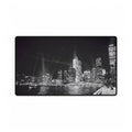 Sydney Cityscape Black & White Desk Mat — Monochrome Skyline Desk Mat