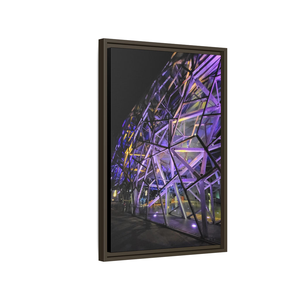 Framed Matte Canvas Engineering Masterpiece - Urban Wall Art