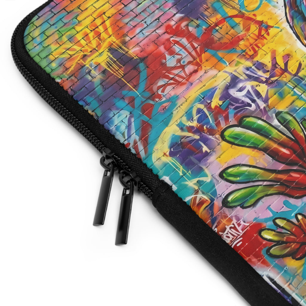 Colourful Kookaburra Graffiti Laptop Sleeve