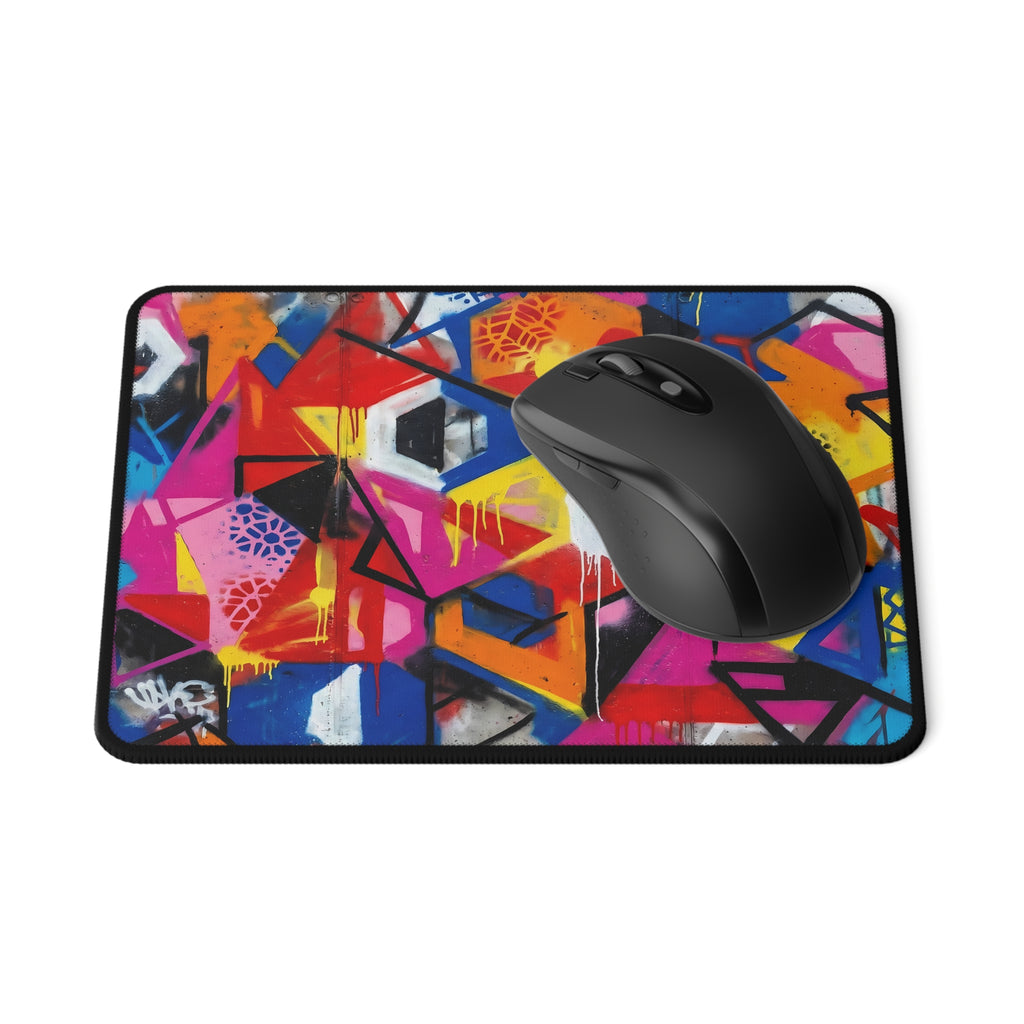Gaming Mouse Pad — Vibrant Graffiti Street Art Design