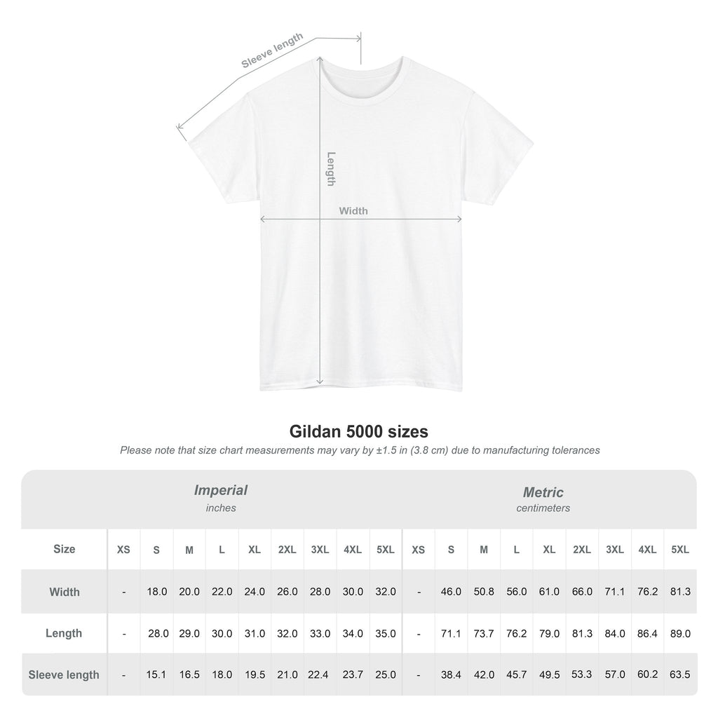 Heavy Cotton Tee - Boutique Lifestyle Collective Unisex Urban Graffiti T-Shirt - Brickworks Design