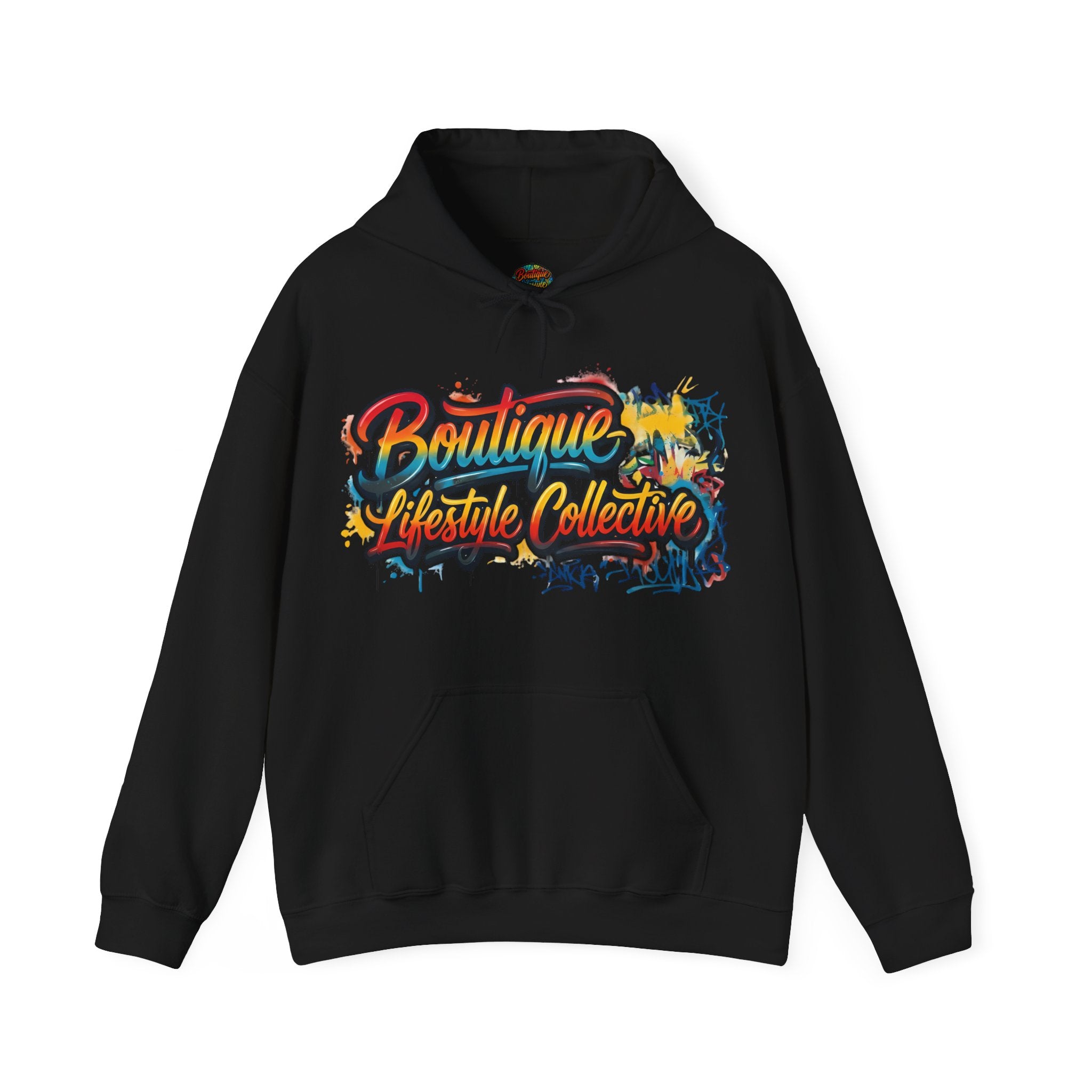 Heavy Blend Hoodie - Boutique Lifestyle Collective Unisex Urban Graffiti Hoodie - Classic Design