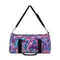 Pink & Blue Graffiti Duffel Bag — Urban Street Art Travel Gym Bag