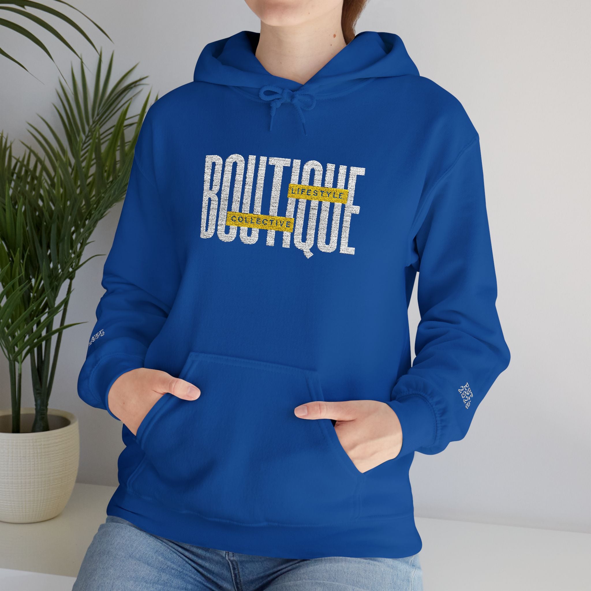 Embroidered Designer Hoodie - Boutique Lifestyle Collective