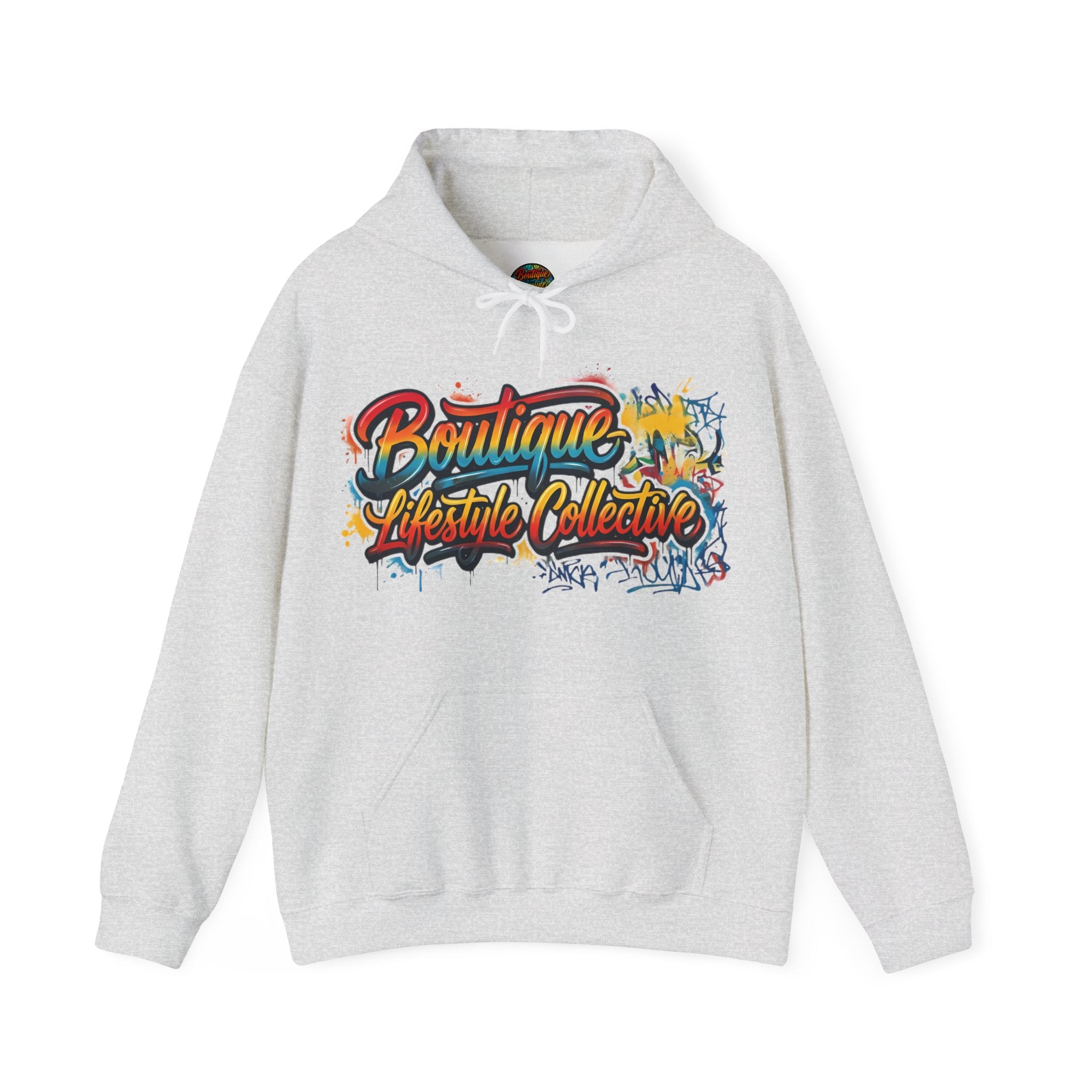 Heavy Blend Hoodie - Boutique Lifestyle Collective Unisex Urban Graffiti Hoodie - Classic Design