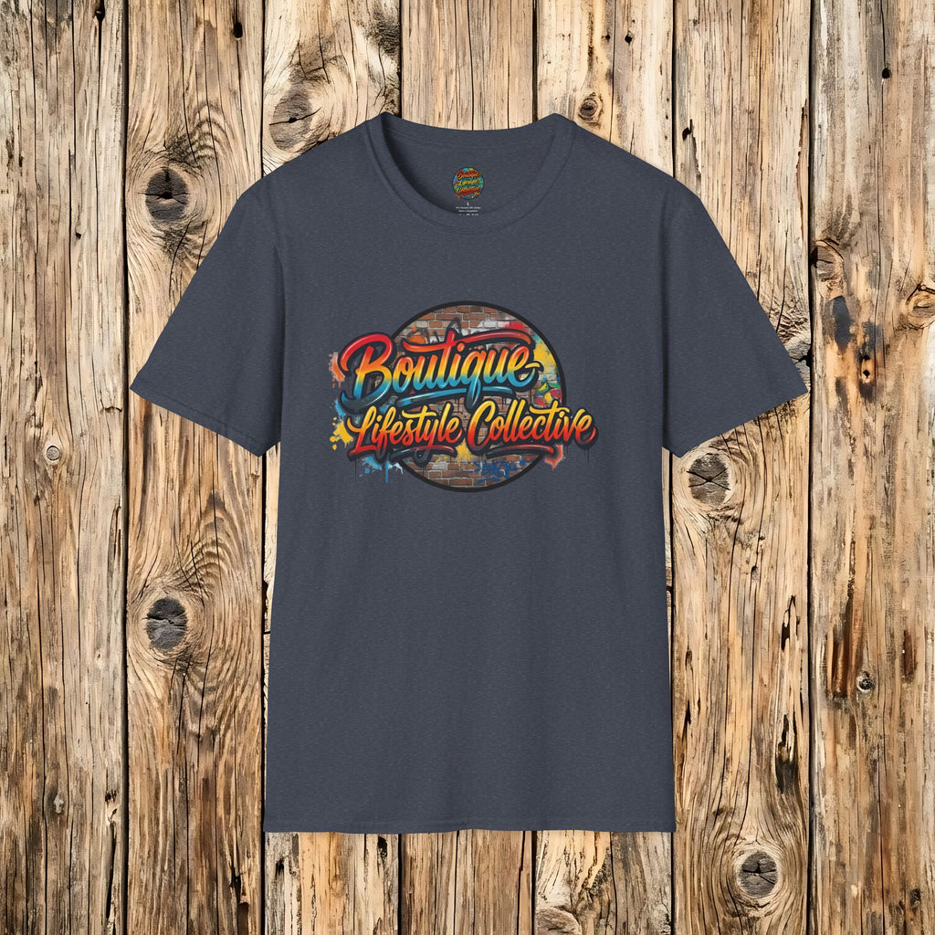 Soft Cotton Tee - Boutique Lifestyle Collective Unisex Urban Graffiti T-Shirt - Portal Design