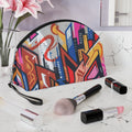 Colorful Graffiti Makeup Bag | Urban Street Art Cosmetic Pouch