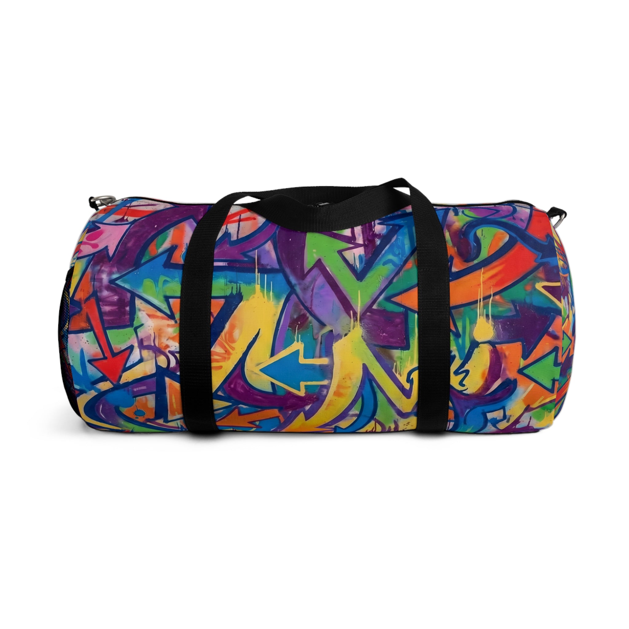 Graffiti Street Art Duffel Bag — Colorful Urban Travel Gym Bag