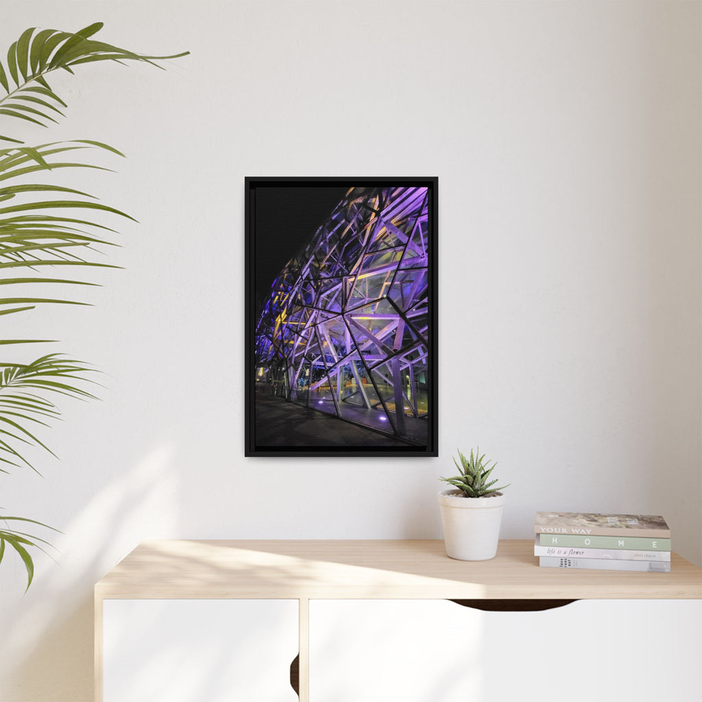 Framed Matte Canvas Engineering Masterpiece - Urban Wall Art