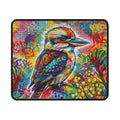 Vibrant Kookaburra Graffiti Mouse Pad — Non‑Slip Gaming Desk Mat