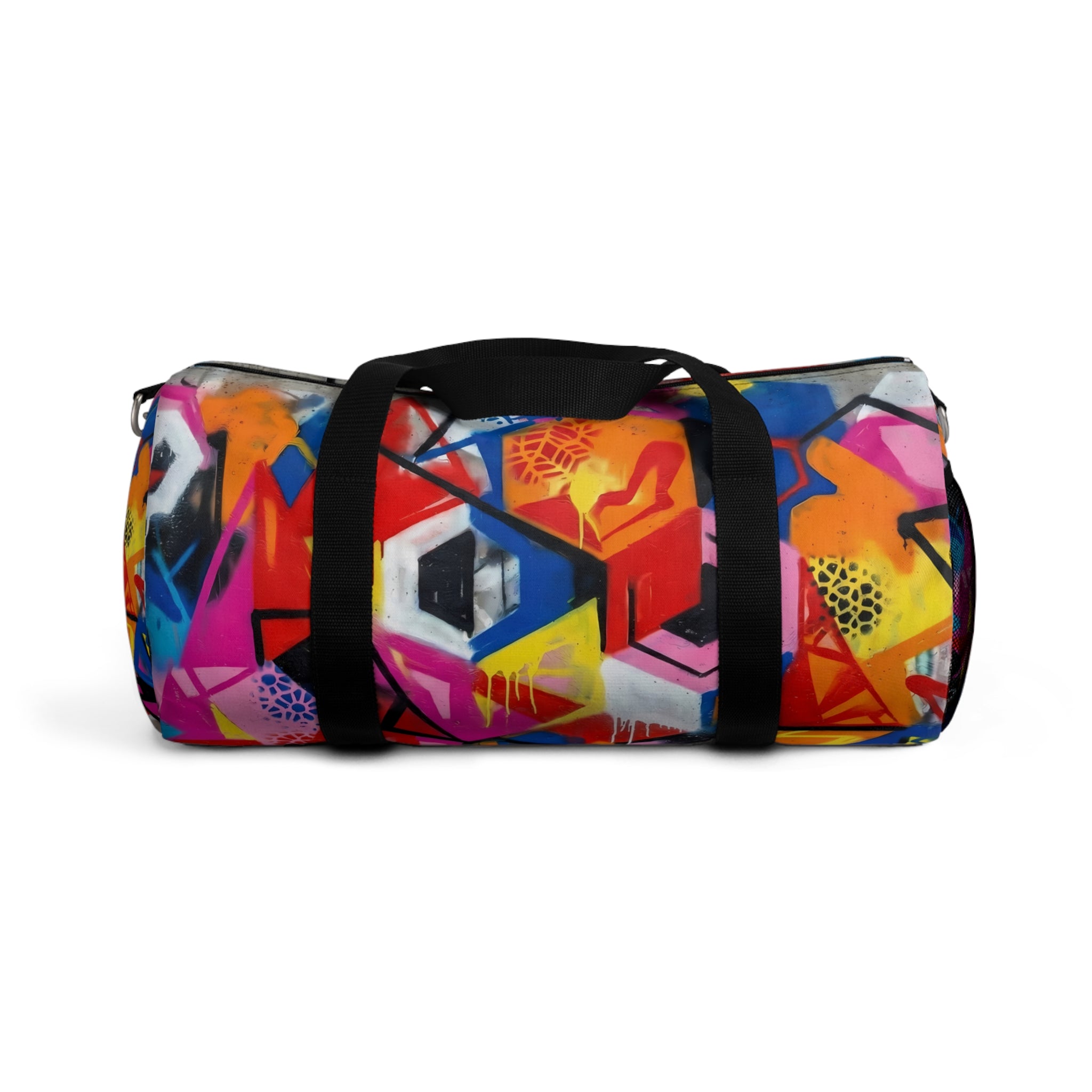 Colorful Geometric Graffiti Duffel Bag
