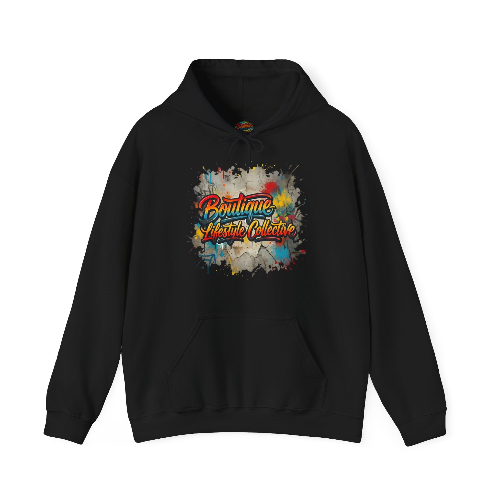 Heavy Blend Hoodie - Boutique Lifestyle Collective Unisex Urban Graffiti Hoodie - Foundation Flare Design