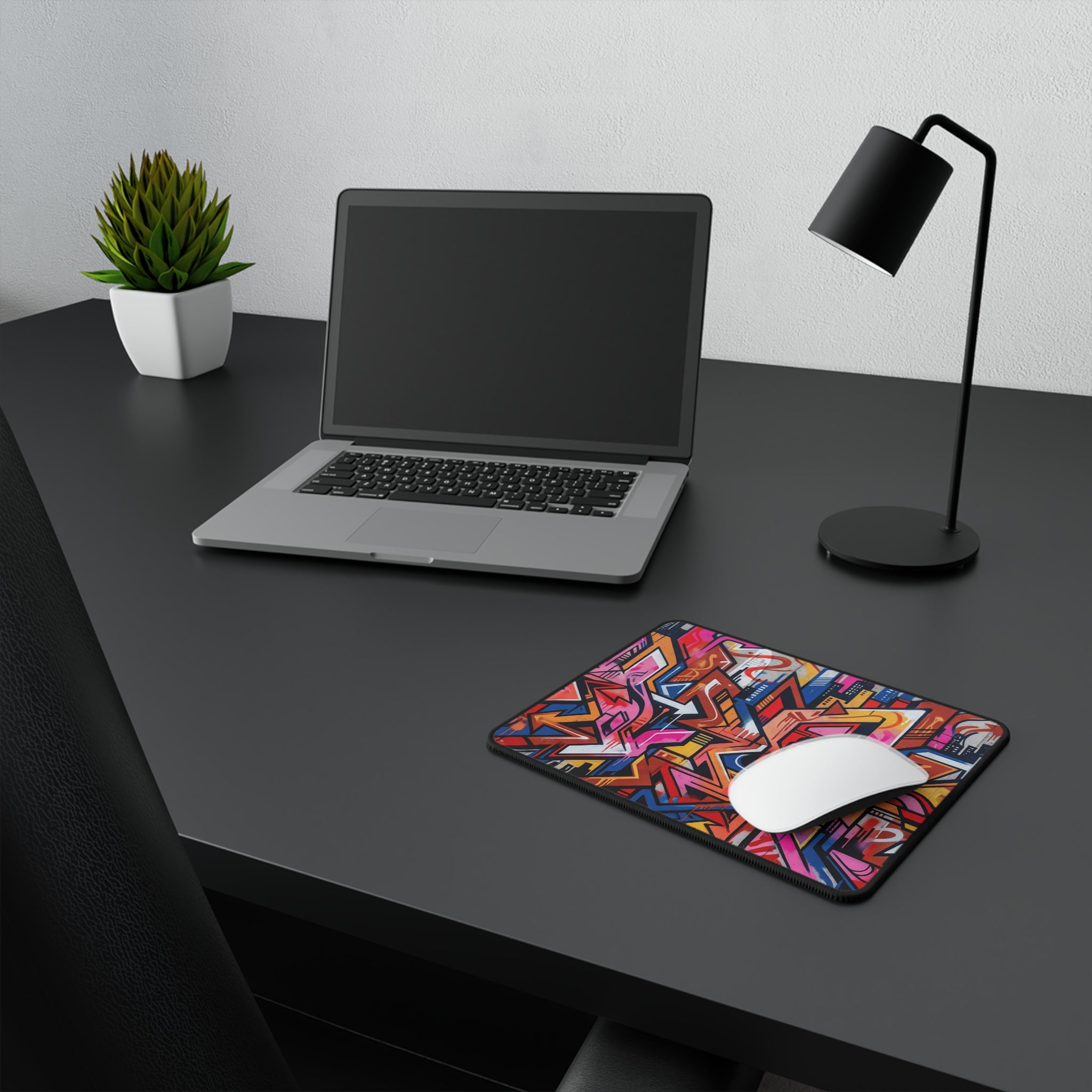 Graffiti Street Art Mouse Pad — Non‑Slip Gaming Desk Mat